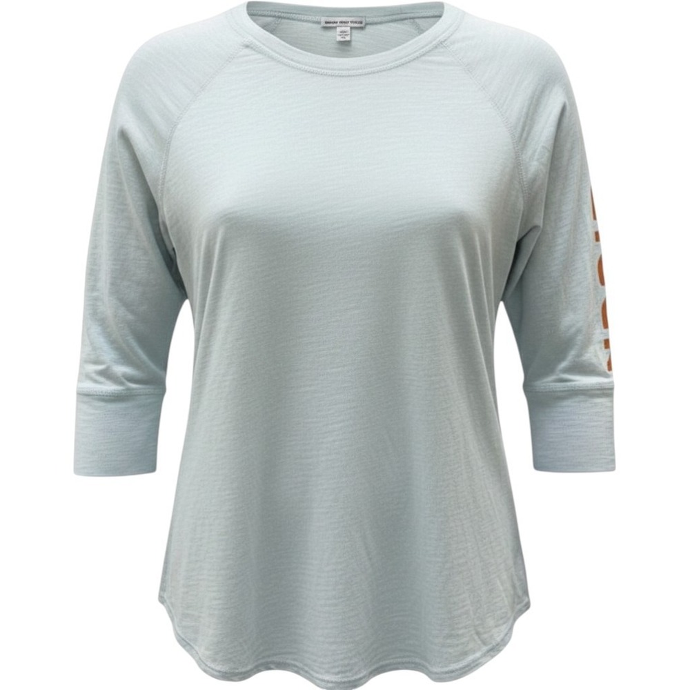 James Perse Womens Cotton Slub California Top Size 3 US Large Blue Waterier